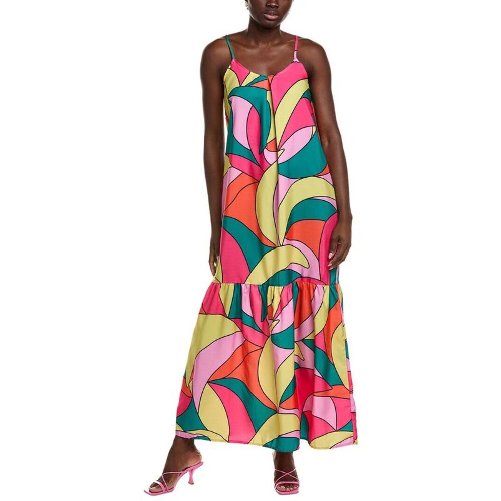 Ipponelli Womens  Maxi Dress, Green